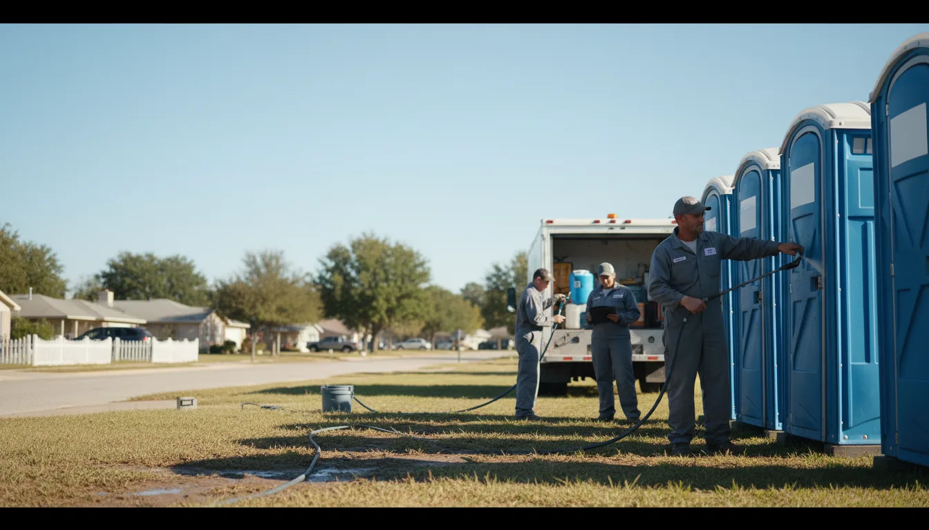 Long-Term Portable Toilet Rental in Kissimmee, FL near me